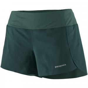Женские шорты Strider Pro 3.5 дюйма Patagonia, Cascade Green