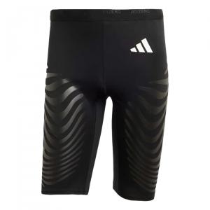Adizero Control Running Short Leggings Adidas, черный