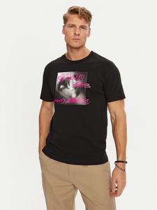 Футболка regular fit OMAA027F22JER0141068 Off-White, черный