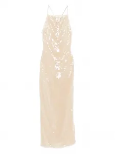 Платье Marylin, украшенное пайетками Oséree, нейтральный