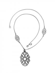 Collezione alessandro Длинное серебряное колье «Кара»