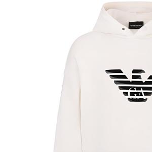 Свитшот мужской белый EMPORIO ARMANI