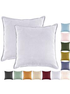 Jack Комплект из 2 наволочек, 45х45 см, хлопок, однотонный сиреневый цвет