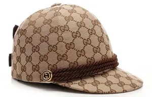 Бейсболка torchon GUCCI, бежевый/коричневый