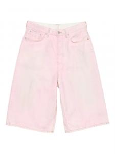 Хлопковые шорты Acne Studios, розовый