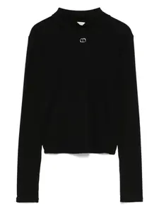 Футболка с логотипом TWINSET Kids, черный