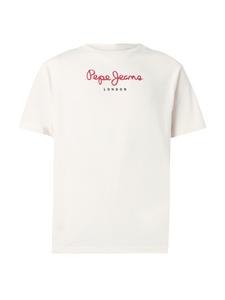 Pepe Jeans Футболка 'EGGO' в белом цвете