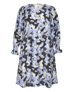 Платье KAFFE CURVE Toria, Marine Blue/Royal Blue/Light Blue