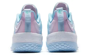 Poisonous Fangs PRO 2.0 SE Q KUNGFU PRO кроссовки с комфортной амортизацией, противоскользящие, износостойкие, low top QIAODAN, синий белый розовый