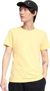 Мужская быстросохнущая футболка AIGLE с коротким рукавом и защитой от УФ-излучения, с вышитым логотипом, желтый