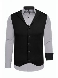 Rusty Neal Комплект из рубашки и жилета (2 шт.), серый цвет