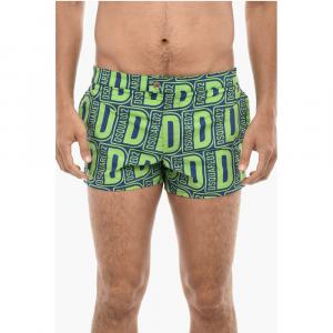 Плавки-шорты MIDI с принтом логотипа по всей поверхности Dsquared2, Green