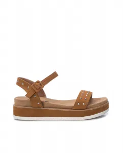 Женские босоножки на верблюжьей платформе с застежкой на пряжку Refresh, коричневый