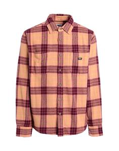 Рубашка Obey, бордовый