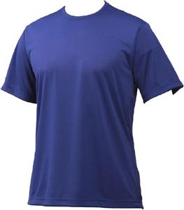 Футболка Mizuno 12JA7T62 с круглым вырезом, синий