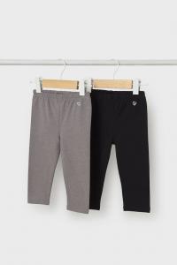 Детские леггинсы 2 пары Mayoral, черный