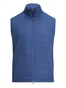 Стеганый жилет с высоким воротником RLX Ralph Lauren, синий