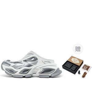 OGR Износостойкие сандалии с закрытым носком унисекс, белые, серые