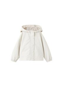 MANGO KIDS Куртка межсезонная 'Tokyob' в бежевом цвете