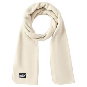 PUMA Хлопковый  вязаный шарф Kids' Light Khaki