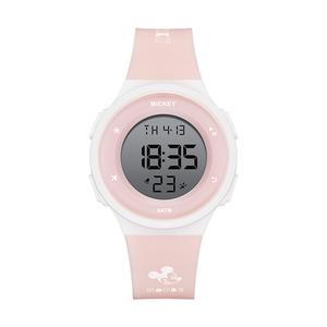 Disney Наручные часы с электронным механизмом, ремешок из TPU, белый циферблат, унисекс