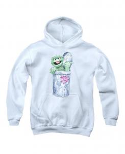 Толстовка с капюшоном Youth About That Street Life Sesame Street, White