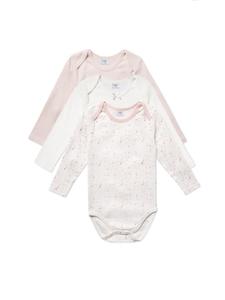 Stellou & friends Комплект из трех частей: боди с запахом, длинные рукава, светло-розовый цвет