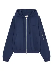 Толстовка на молнии с капюшоном Studio Tomboy, синий