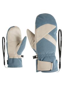 Спортивные перчатки ZIENER Gettero, светло-голубой/светло-серый