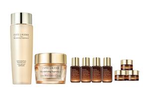 Yashilandai набор для ухода за кожей с коллагеновой водяной молочной эмульсией увлажняющий и питающий комплект из двух предметов+15мл*4+5мл*3 ESTEE LAUDER