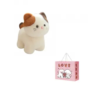 Три цветка плюшевая кукла Cat Dolls высота 23 см GUAIGUAIXIONG