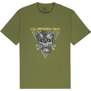 Футболка с коротким рукавом Quiksilver Core Skull, зеленый