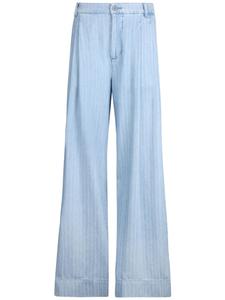 LIU JO джинсы в тонкую полоску, синий