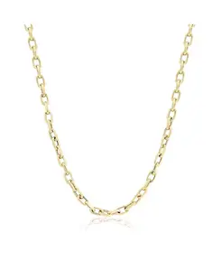 Ожерелье из цепей-кабелей, 14-каратное золото, 18 дюймов The Lovery, gold