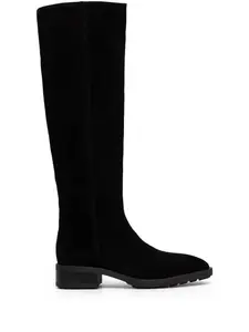 Замшевые сапоги с острым носком Copenhagen, черный