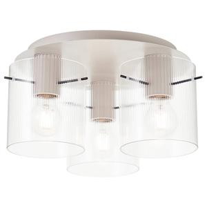 Потолочный светильник Brilliant Göteburg, алюминий / прозрачное стекло - бежевый - 3 лампы