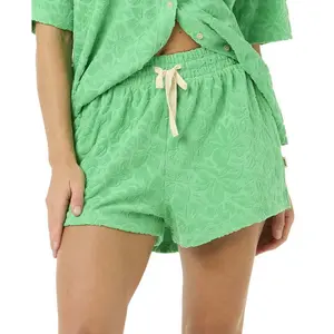 Шорты Rip Curl Las Dalias Terry, зеленый