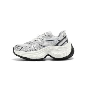 Низкие массивные кроссовки женские SEMIR, серебро