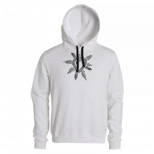 Белая толстовка с капюшоном Sacred Heart Dolce & Gabbana