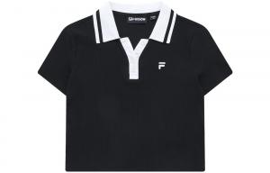 FILA FUSION Женская поло Pitch Black