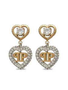 Серьги с подвесками Philipp Plein, золотистый