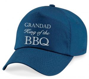 Кепка Grandad King Of The BBQ 60 SECOND MAKEOVER, темно-синий