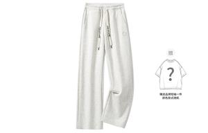 Милые штаны Casual Unisex с принтом клубники из мультфильма Disney, бело-серый