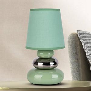 Настольная лампа Näve Stoney, керамический - 1 лампа - мятно-зеленый