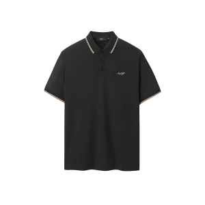 Футболка поло HLA, мужская, черный 63