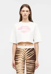 Футболка с логотипом kiss Just Cavalli, White