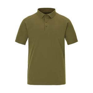 Мужская поло для городских поездок dualis DESCENTE, темно-оливковый