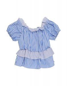 Топ Aletta, пастельный синий