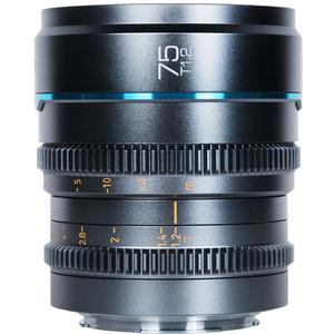 Кинообъектив Sirui Night Walker 75mm T1.2 S35 (Sony E, металлический серый)