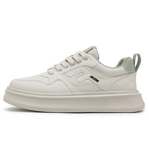 JKEM Антискользящие и износостойкие низкие скейтерские кроссовки для мужчин с эффектом увеличения роста - серо-зеленые, цвет Gray Green